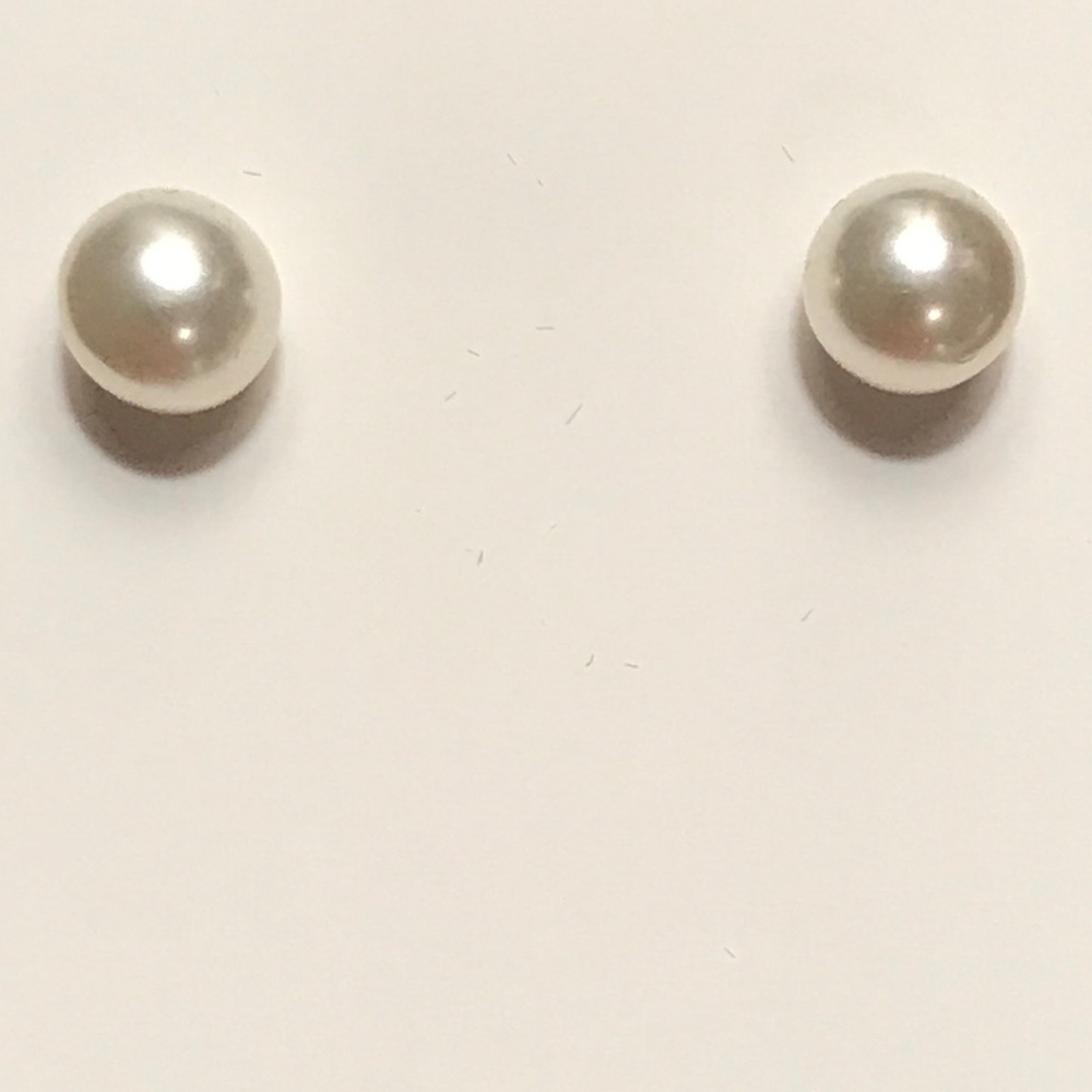Pearl Stud Earrings